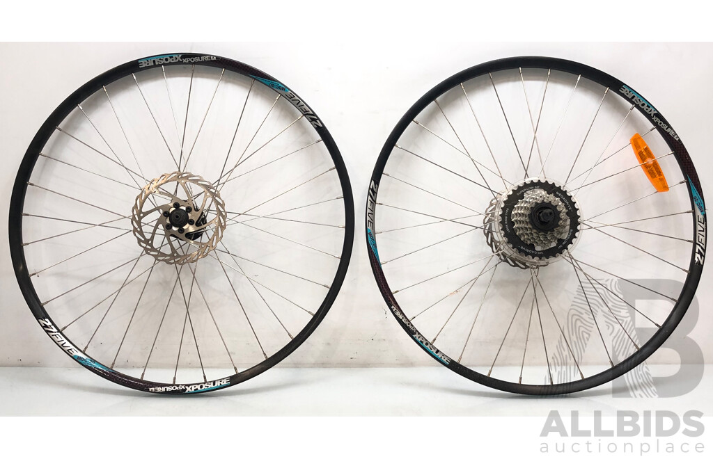 Set of Exposure 22 Inch Bicycle Rims