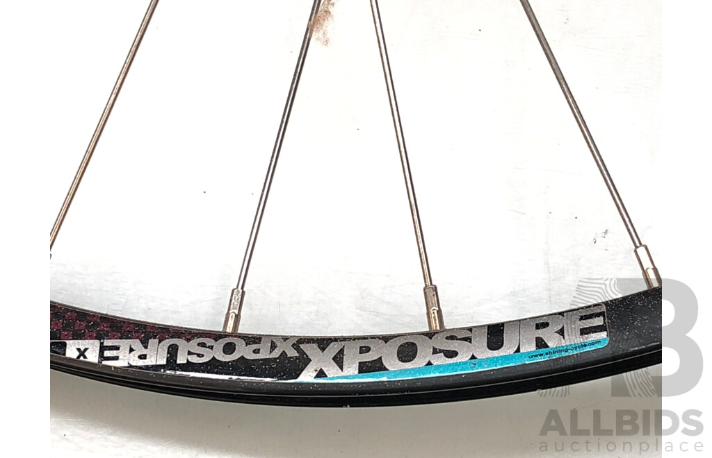 Set of Exposure 22 Inch Bicycle Rims