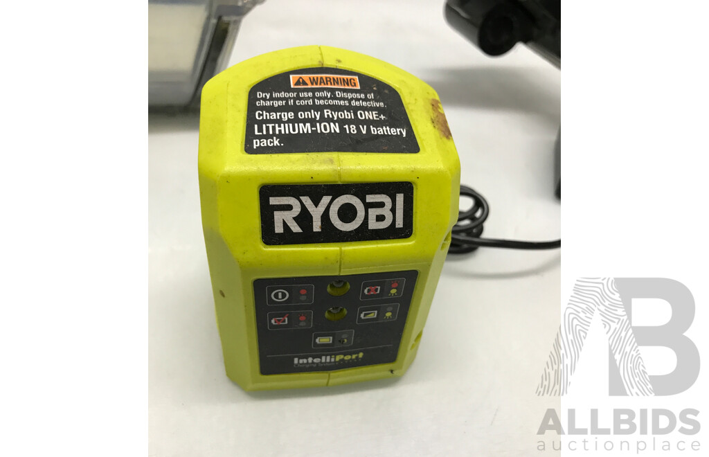 Ryobi Brushless Impact Driver, ONE+ Heat Gun, and ONE+ Hand Vacuum