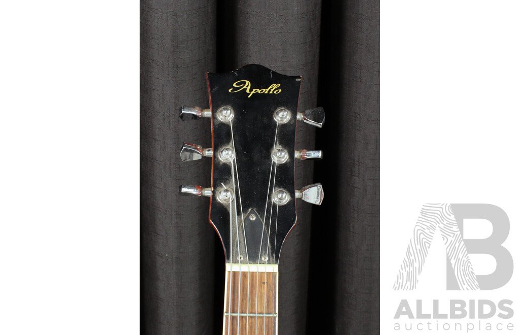 Right Handed Electric Six String Guitar by Apollo