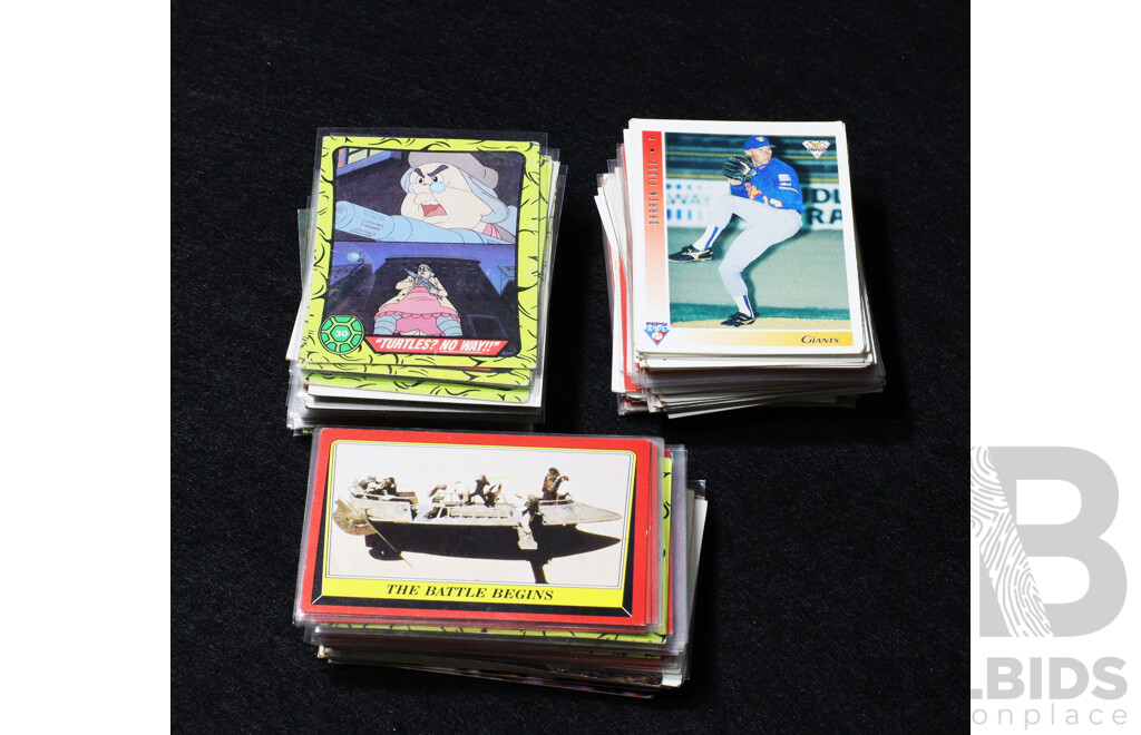Collection of Trading Cards Diffrent Ips
