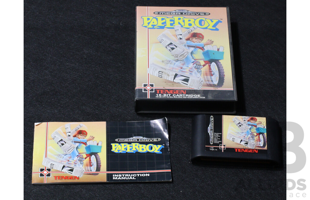 Trio of Vintage Retro N64 Sega Megadrive Videogames