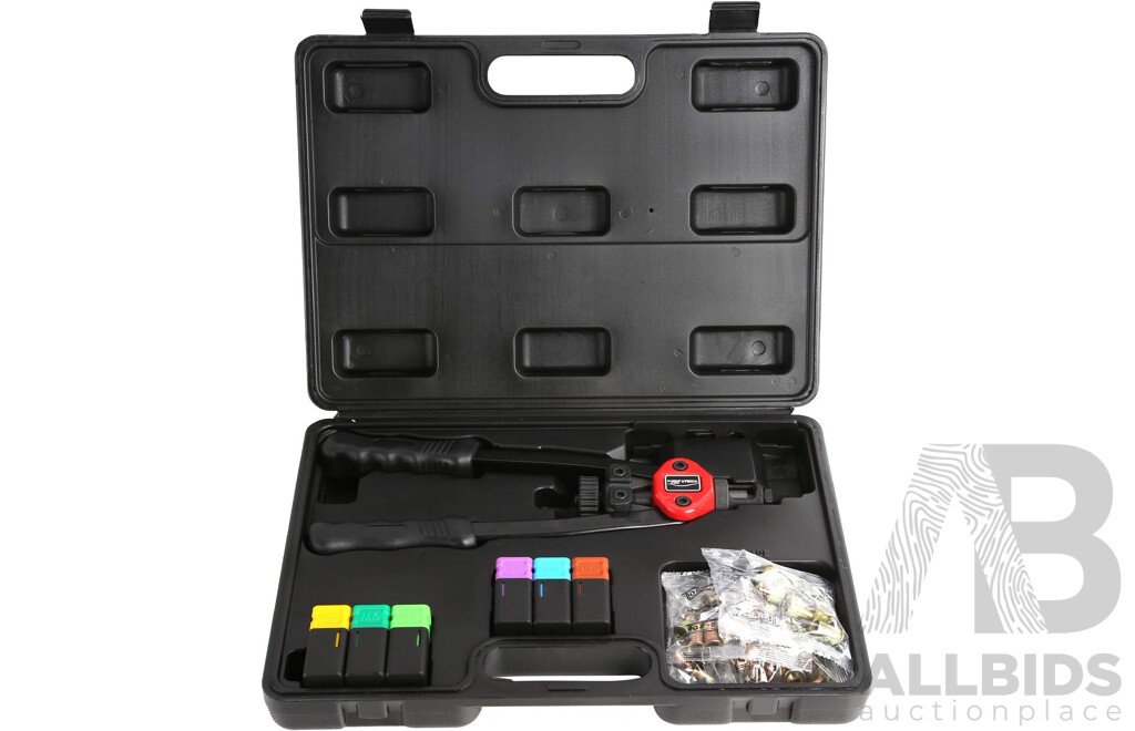 Winmax Automotive Tools 13 Inch Pro Hand Riveter Kit - Brand New