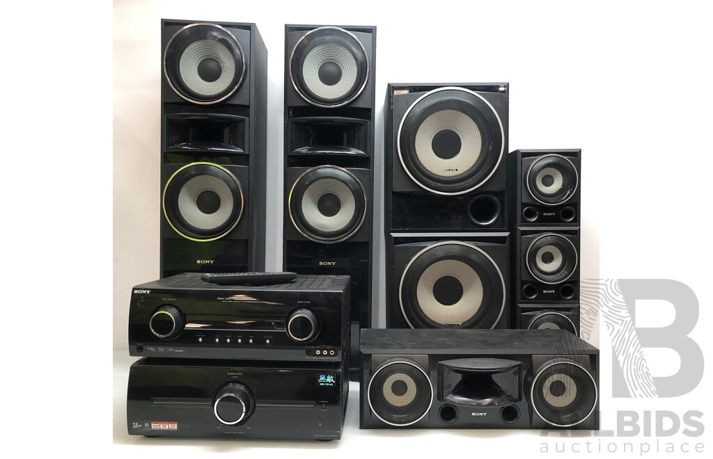 Sony Home Theatre Surround Sound Speaker System