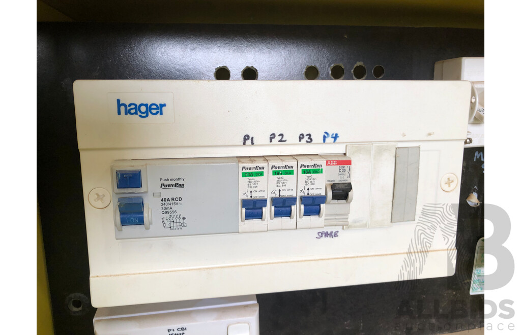 Worksite Electrical Meter Box