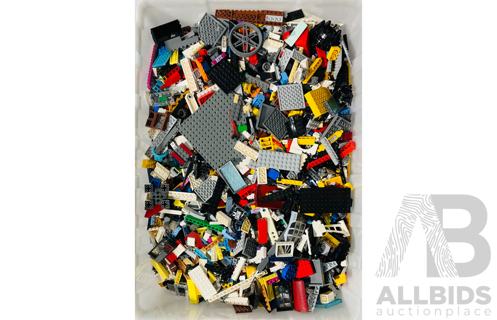 Large Collection Lego Parts From Mixed Themes, Approx 12KG