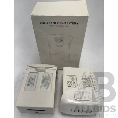 Dji Phantom 4 Series High-Capacity Intelligent Flight Battery - Lot of 2