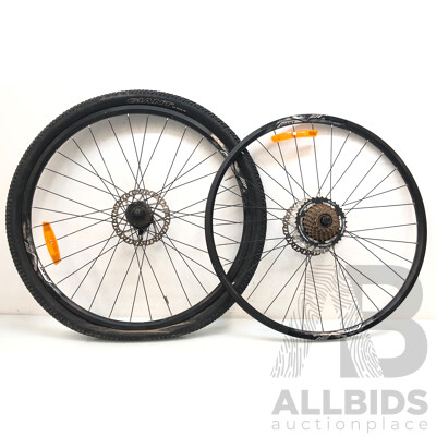 Set of Giant 24 Inch Bicycle Rims