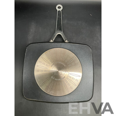 TEFAL Jamie Oliver Cast Aluminium Induction Grill Pan 25x29cm