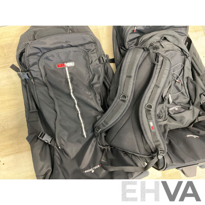BLACK WOLF Grand Tour 85L Travel Pack - Lot of 2