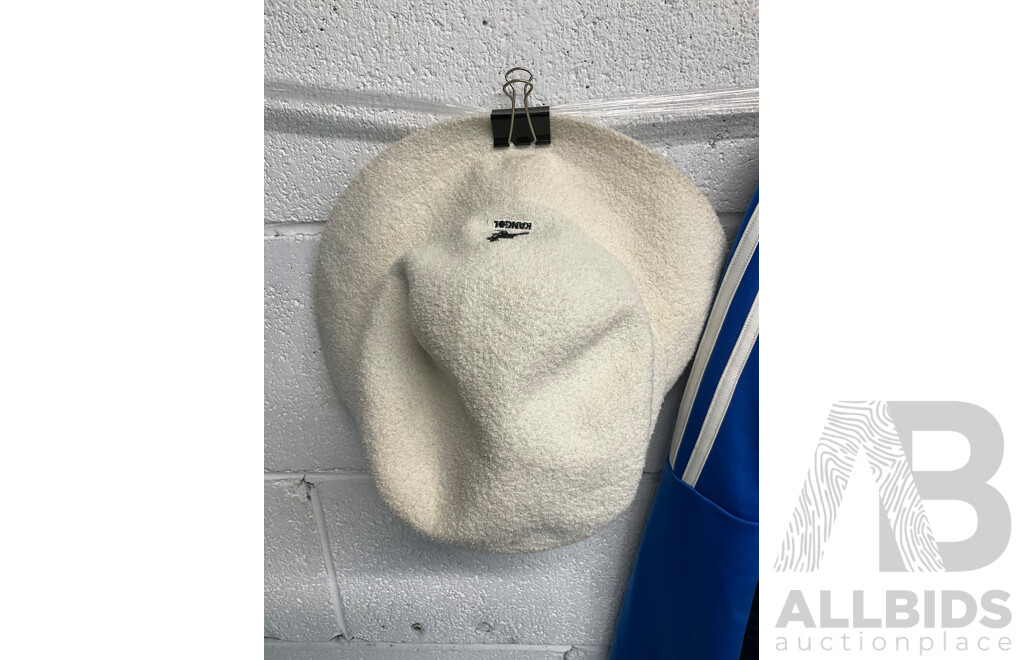ADIDAS Youth Size 13-14Y Tibero Tracksuit and KANGOL Hat Bermuda Casual Size M - Lot of 3