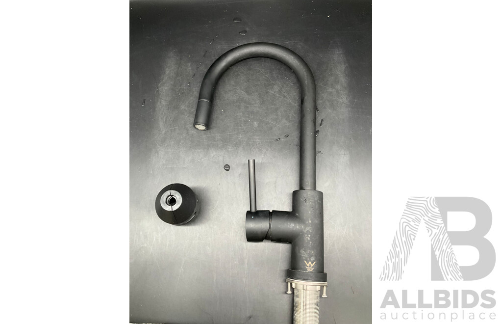 Black Pull Out Sink Mixer