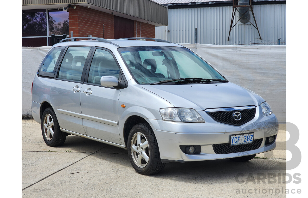 8/2002 Mazda MPV  LWA2 4d Wagon Silver 3.0L