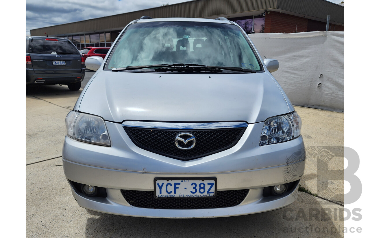 8/2002 Mazda MPV  LWA2 4d Wagon Silver 3.0L