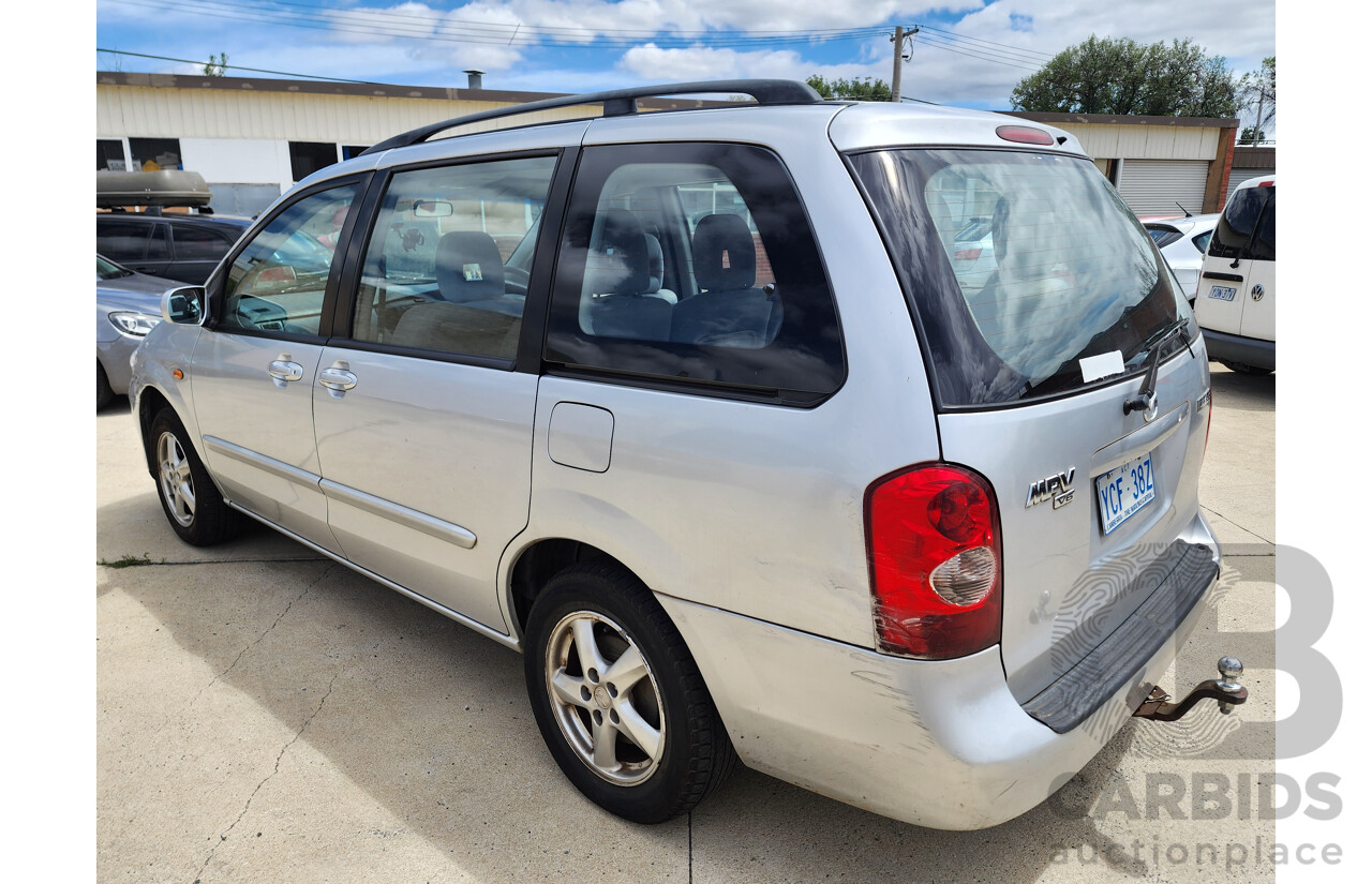 8/2002 Mazda MPV  LWA2 4d Wagon Silver 3.0L