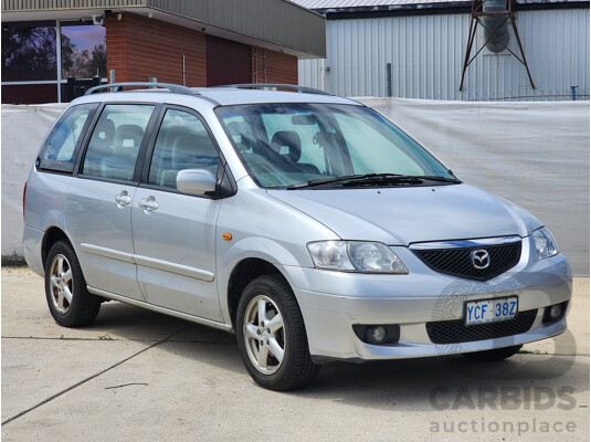 8/2002 Mazda MPV  LWA2 4d Wagon Silver 3.0L