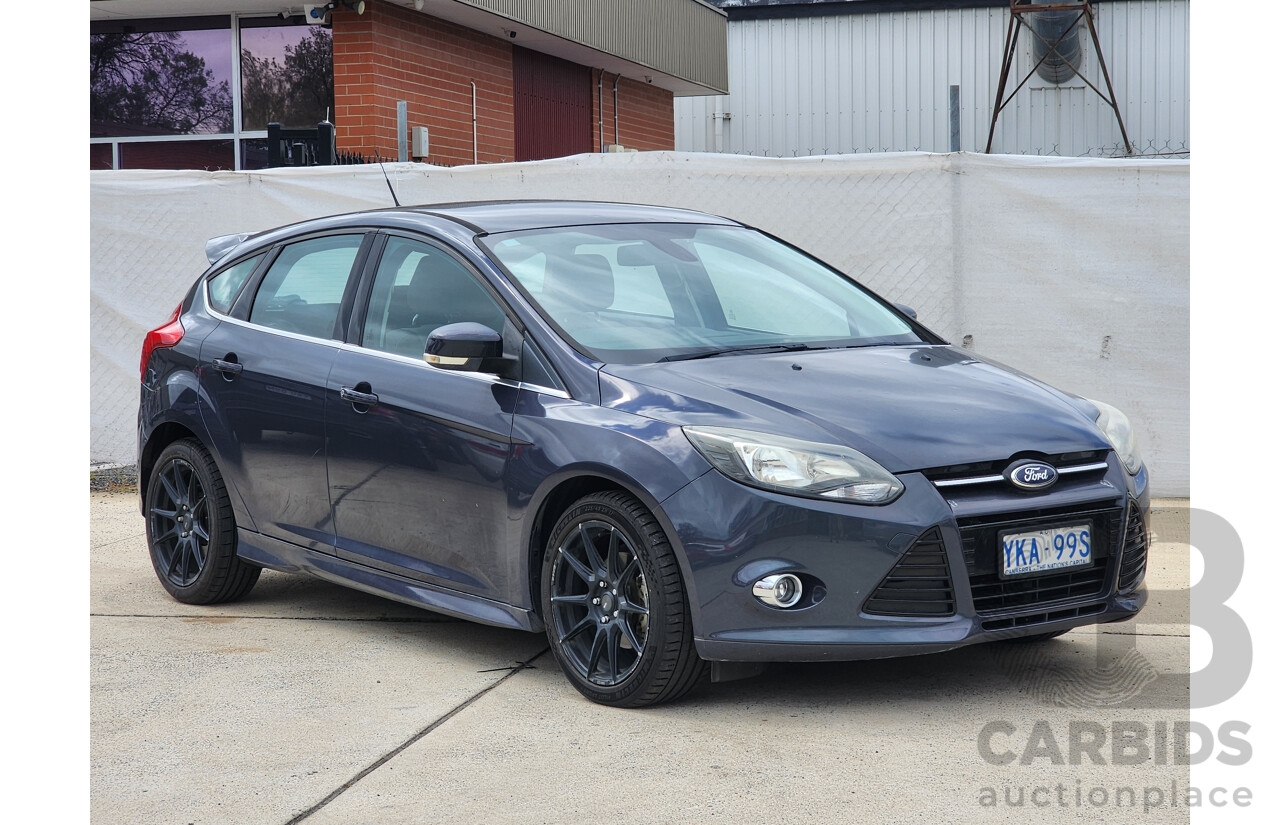 6/2014 Ford Focus Sport LW MK2 MY14 5d Hatchback Grey 2.0L