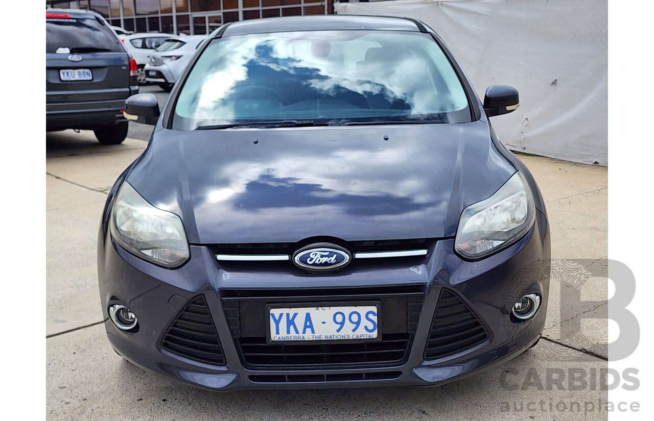 6/2014 Ford Focus Sport LW MK2 MY14 5d Hatchback Grey 2.0L