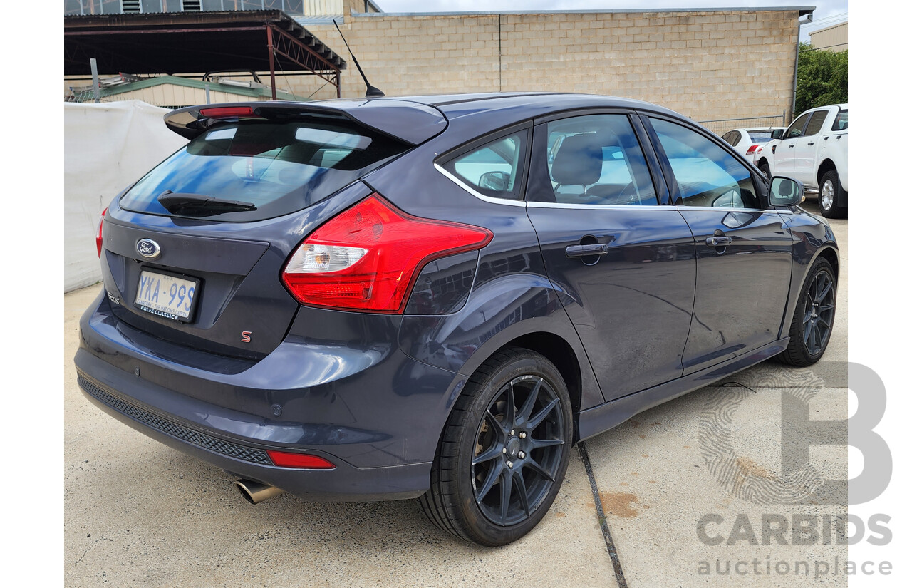 6/2014 Ford Focus Sport LW MK2 MY14 5d Hatchback Grey 2.0L