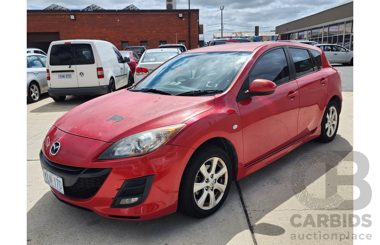 9/2009 Mazda Mazda3 MAXX Sport BL 5d Hatchback Red 2.0L