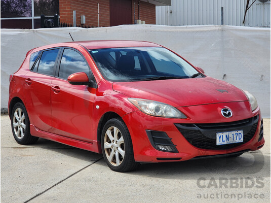 9/2009 Mazda Mazda3 MAXX Sport BL 5d Hatchback Red 2.0L