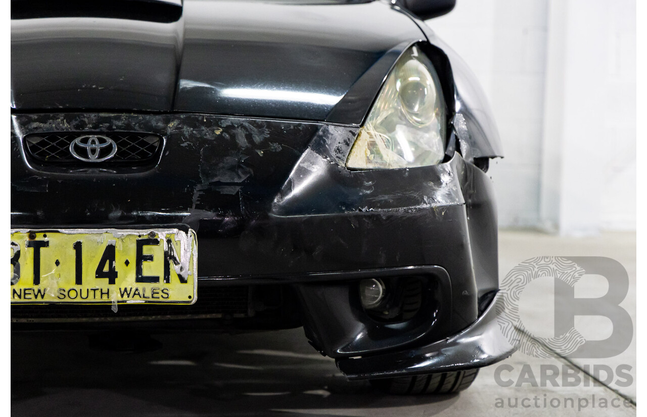 6/2001 Toyota Celica ZR 2d Liftback Ebony Black 1.8L