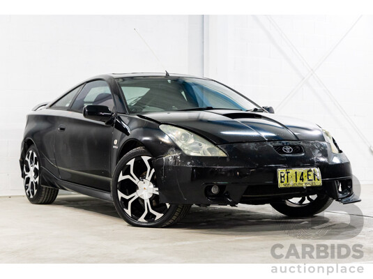 6/2001 Toyota Celica ZR 2d Liftback Ebony Black 1.8L