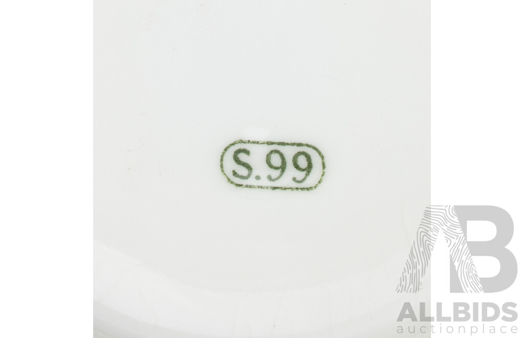 Antique French Sèvres Porcelain 15 Piece Tea Service in Pate Ancienne, Circa 1902