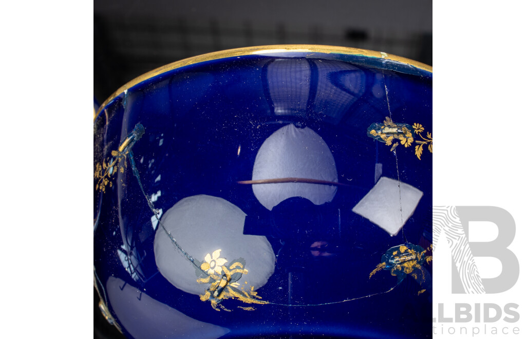 Antique French Sèvres Porcelain 15 Piece Tea Service in Pate Ancienne, Circa 1902