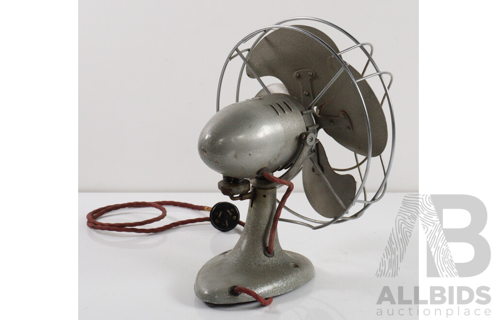Industrial Revelair Metal Desk Fan