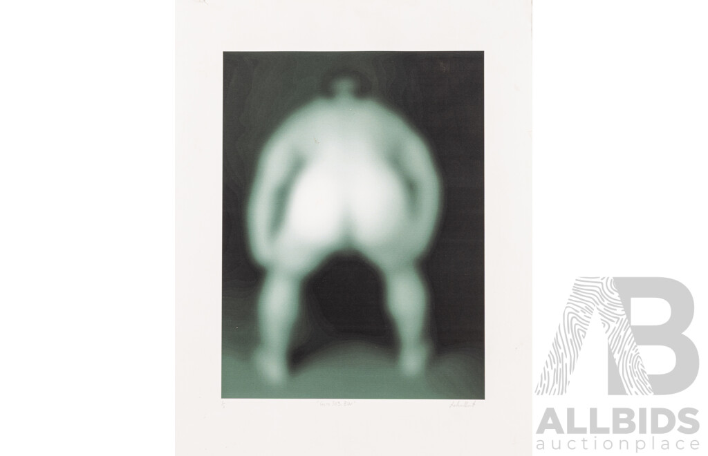 Artist Unknown, (20th Century), Guy 303, BW, Mixed Media Photograph on Card, 62 x 50 cm (edge to edge)