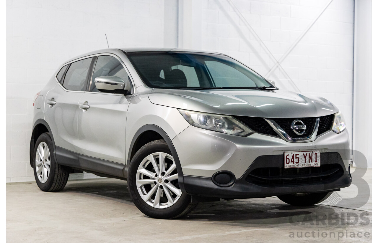 8/2015 Nissan Qashqai ST (4x2) J11 4d Wagon Gun Metallic 2.0L