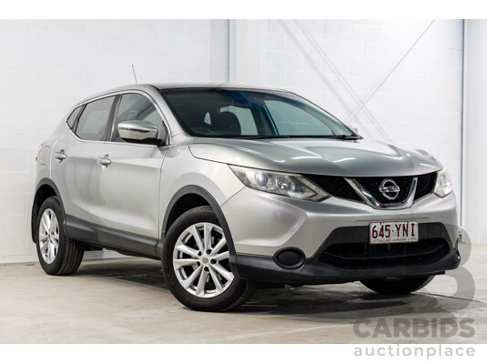 8/2015 Nissan Qashqai ST (4x2) J11 4d Wagon Gun Metallic 2.0L