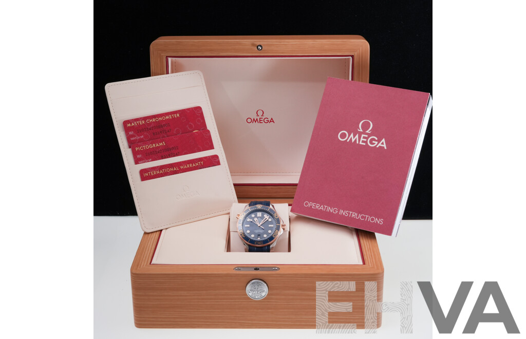 Omega 42mm Seamaster Professional Diver 300m, Model 210.22.42.20.03.002