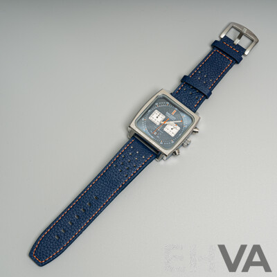 Megir 43.5mm Square Dial Chronograph Watch, Model M2182