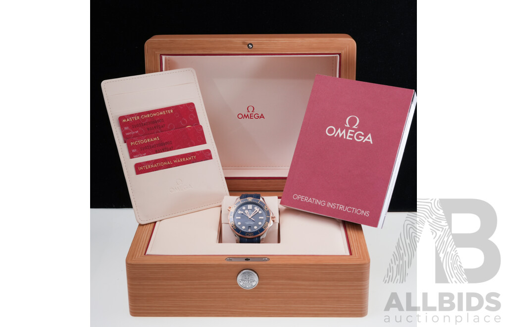 Omega 42mm Seamaster Professional Diver 300m, Model 210.22.42.20.03.002