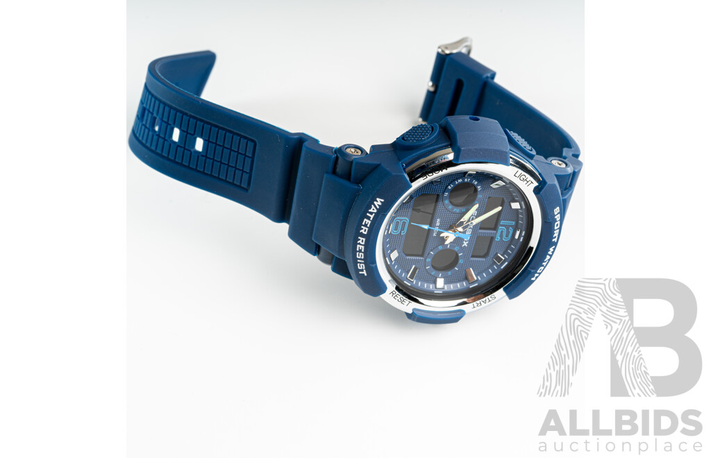 Foxbox 52mm Sports Watch, Model FB0068