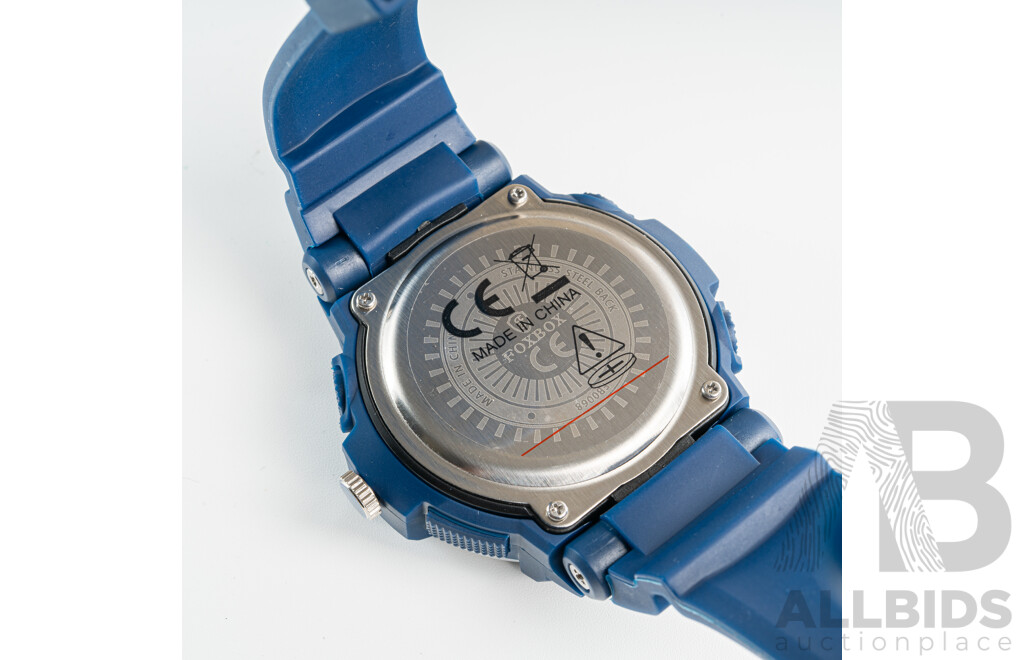 Foxbox 52mm Sports Watch, Model FB0068