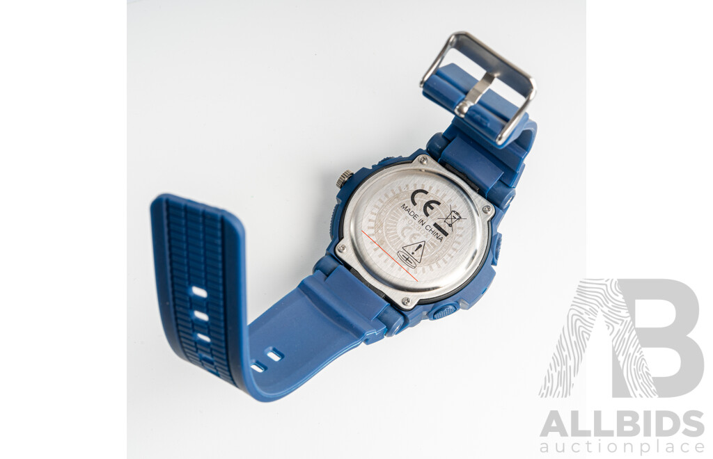 Foxbox 52mm Sports Watch, Model FB0068