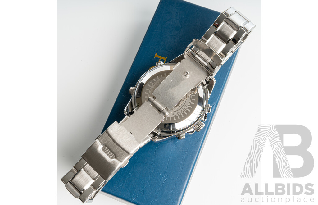 Foxbox 46mm Sports Watch, Model FB0007