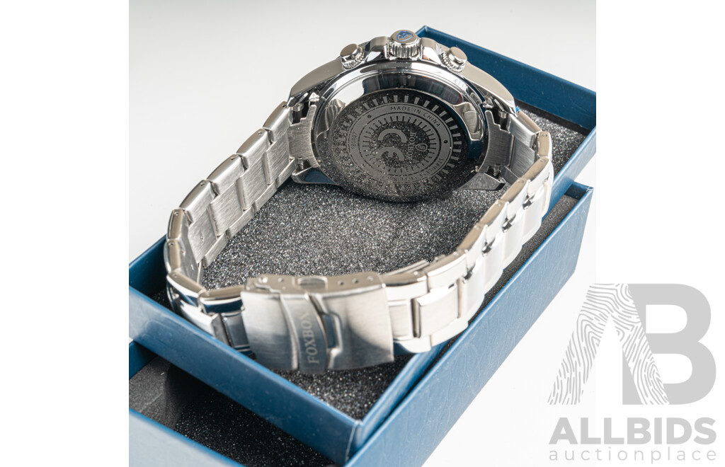 Foxbox 46mm Sports Watch, Model FB0007