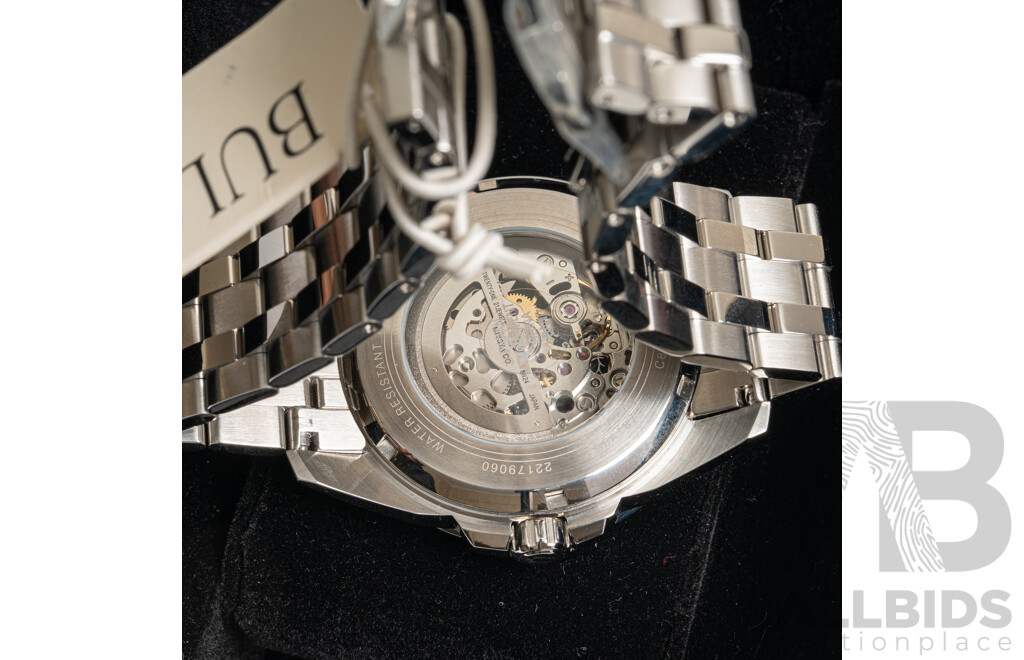 Bulova 43mm Classic Automatic Watch, Model 96A187