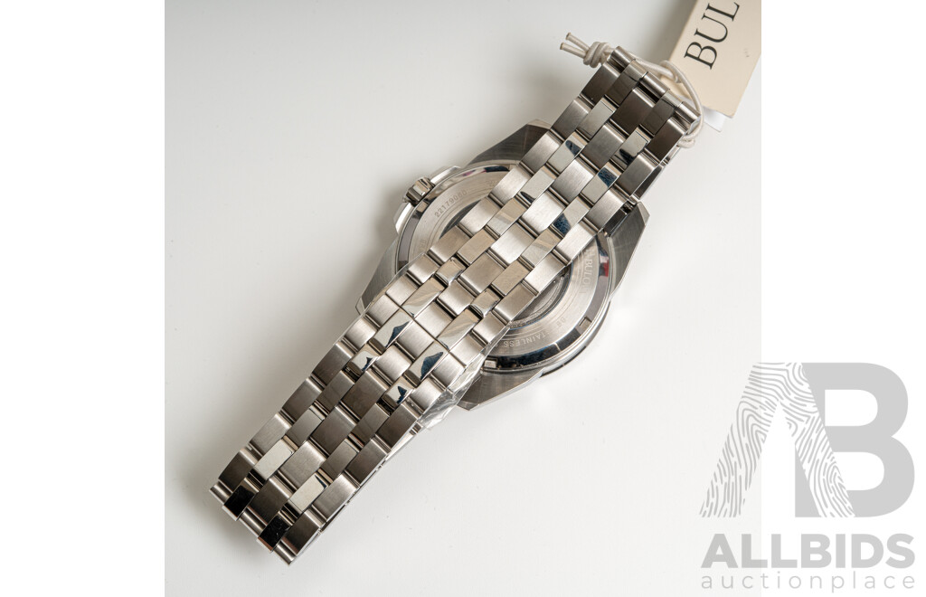 Bulova 43mm Classic Automatic Watch, Model 96A187
