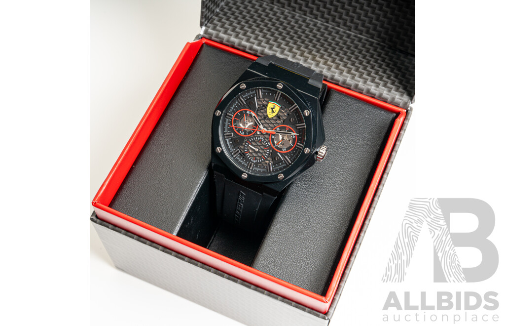 Scuderia Ferrari 44mm Aspire Watch, Model 830785