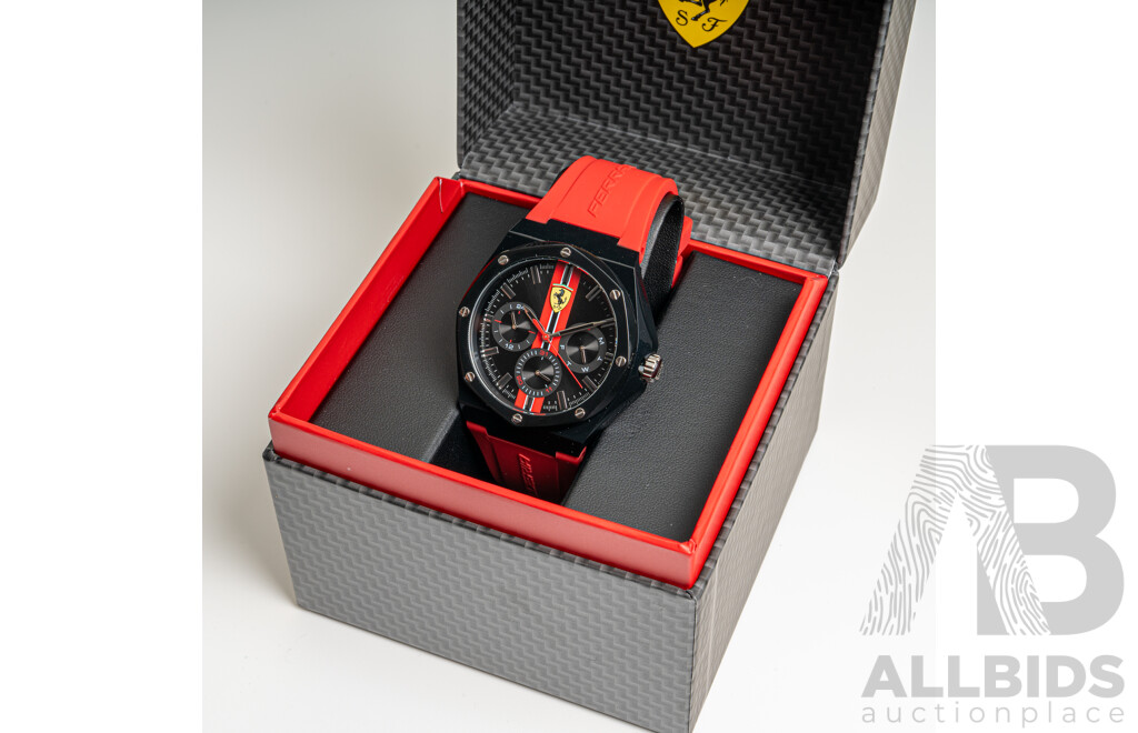 Scuderia Ferrari 44mm Aspire Watch, Model 830870