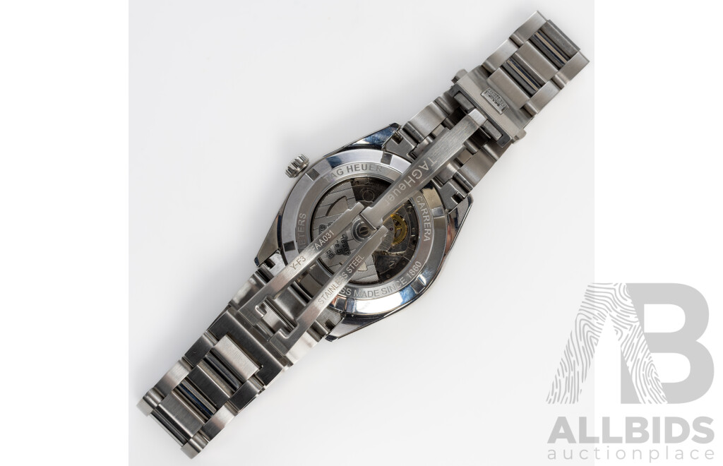 TAG Heuer Carrera  Date Automatic, 39mm, Steel WBN2111.BA0639 - as New