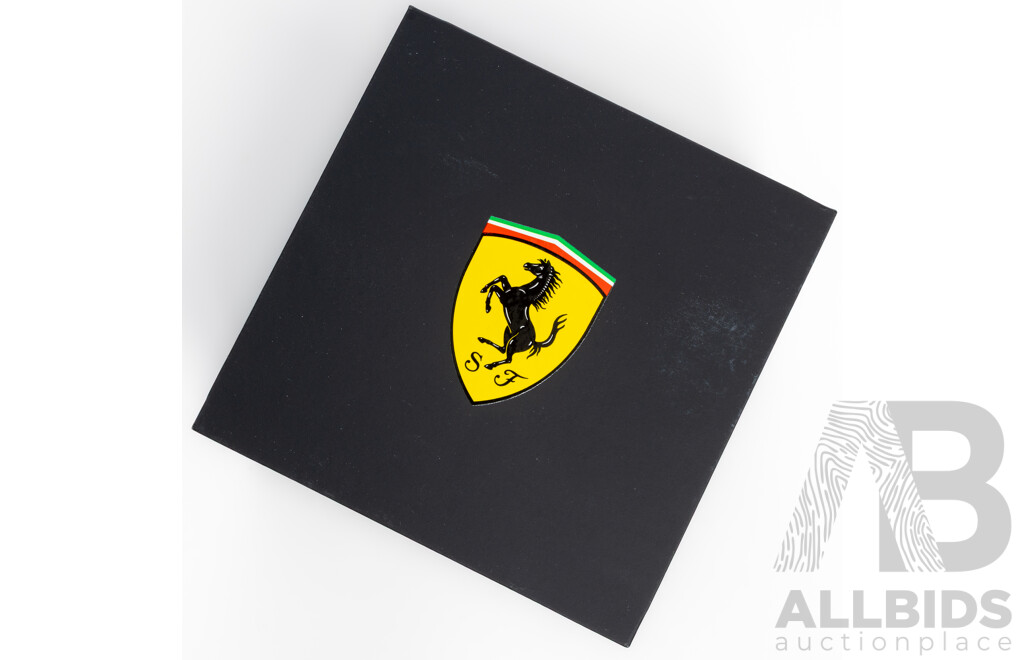 Scuderia Ferrari Watch, 0830048, Chronograph Black Dial Steel Bracelet Watch, SF.05.1.14.002, 48mm, as New