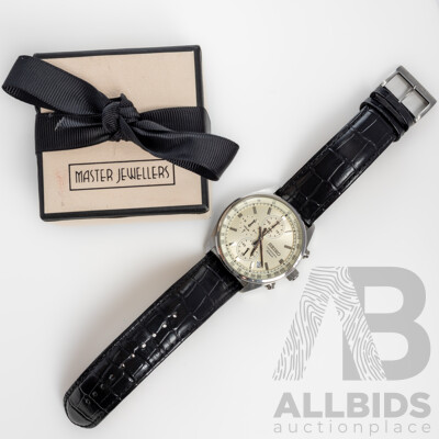 Seiko Chronograph Bar Watch, Japanese Movement, 8T67-00L0