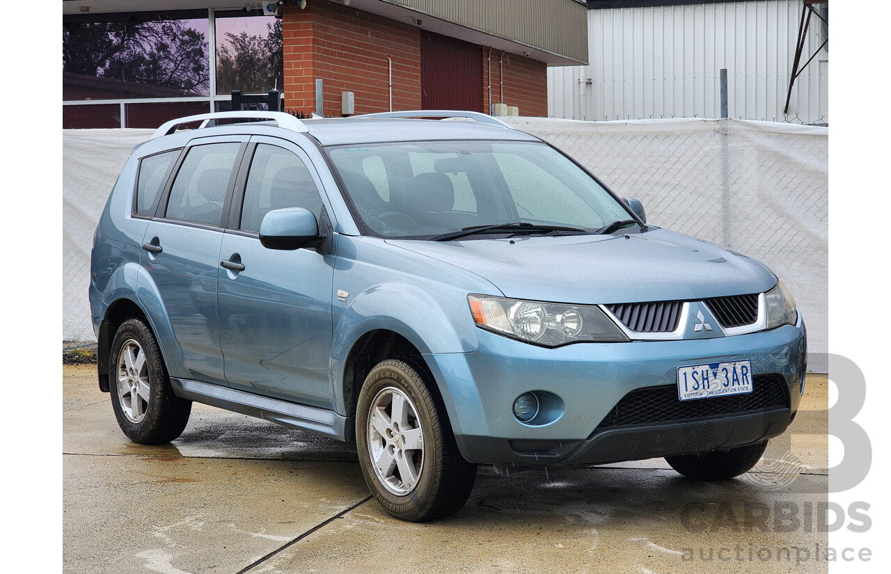 5/2009 Mitsubishi Outlander LS ZG MY09 4d Wagon Blue 2.4L