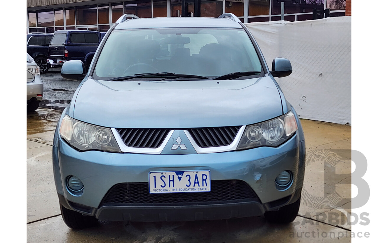 5/2009 Mitsubishi Outlander LS ZG MY09 4d Wagon Blue 2.4L